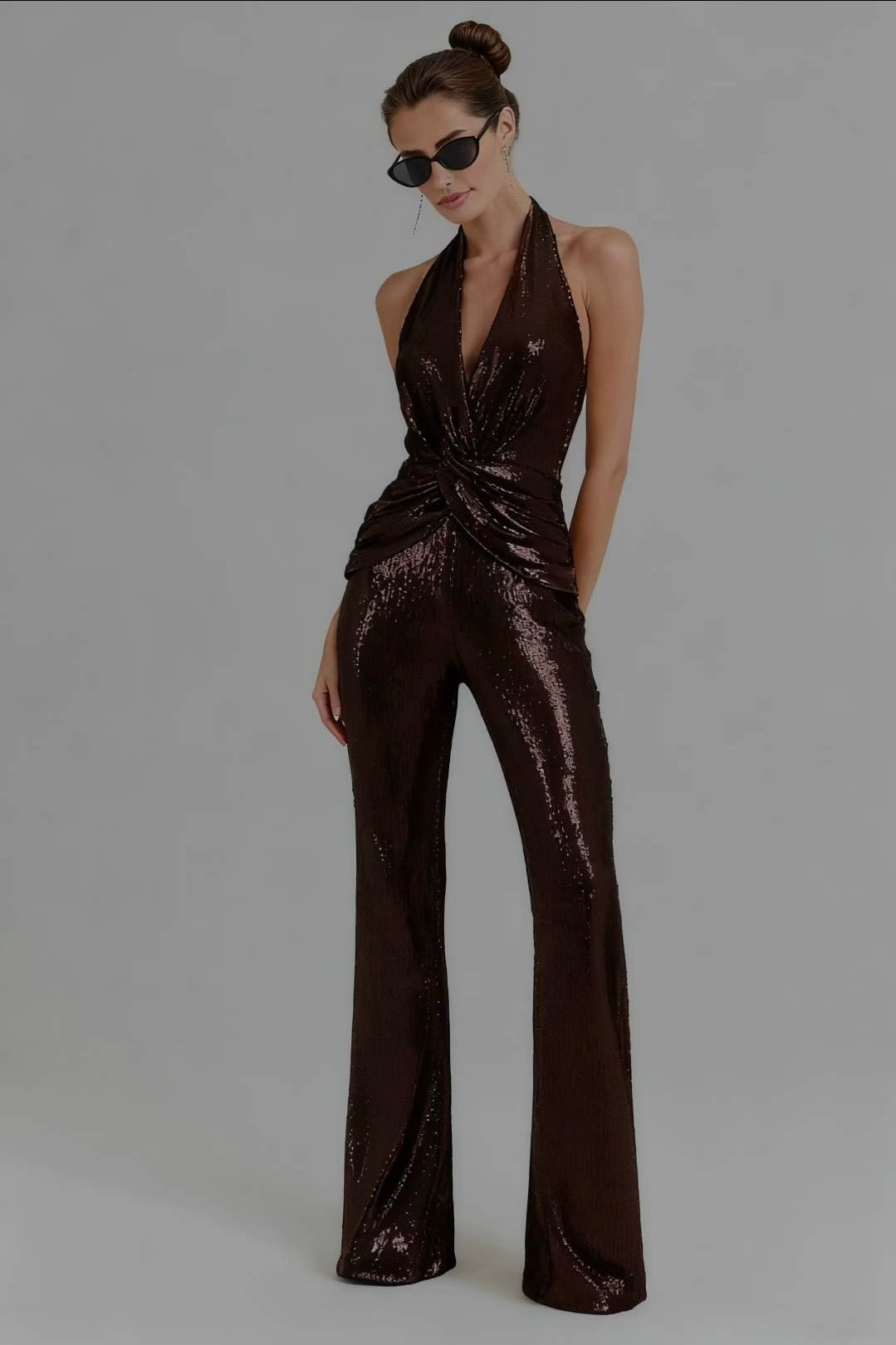 Open Back Jumpsuit