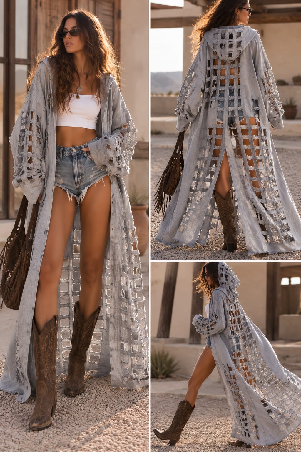 The Maverick Denim Duster
