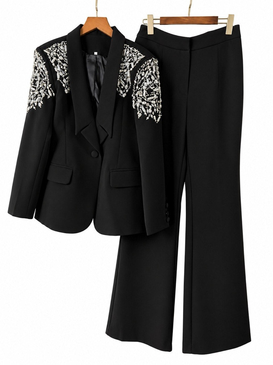 Aziza Rhinestone Blazer set