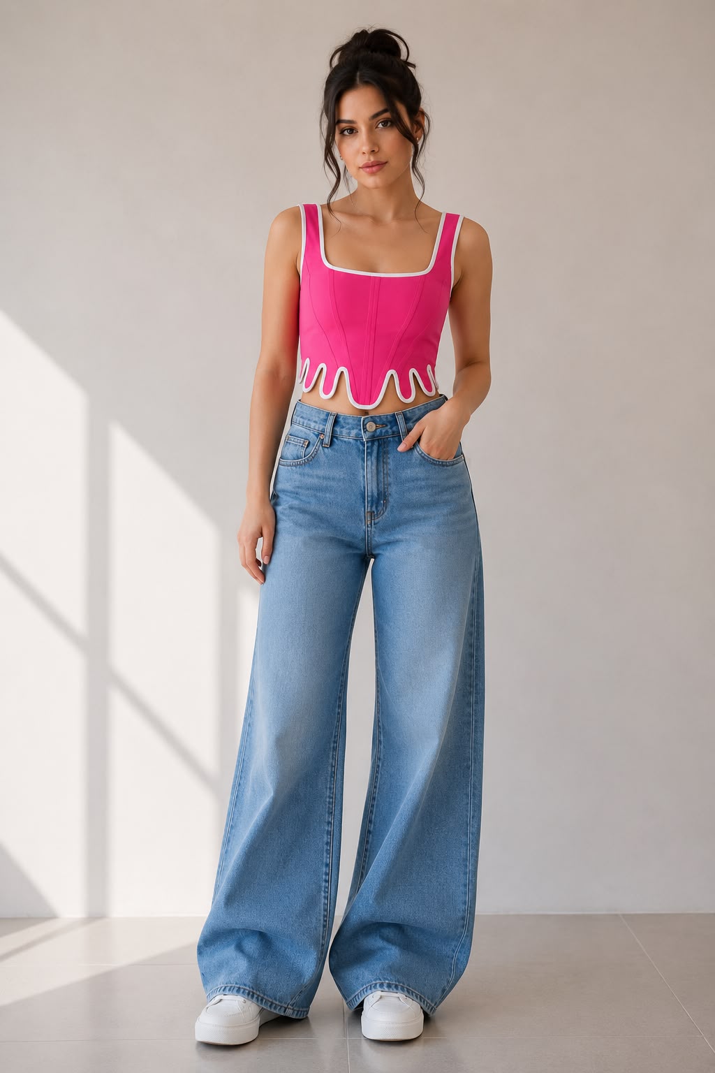 Azure Wave Top