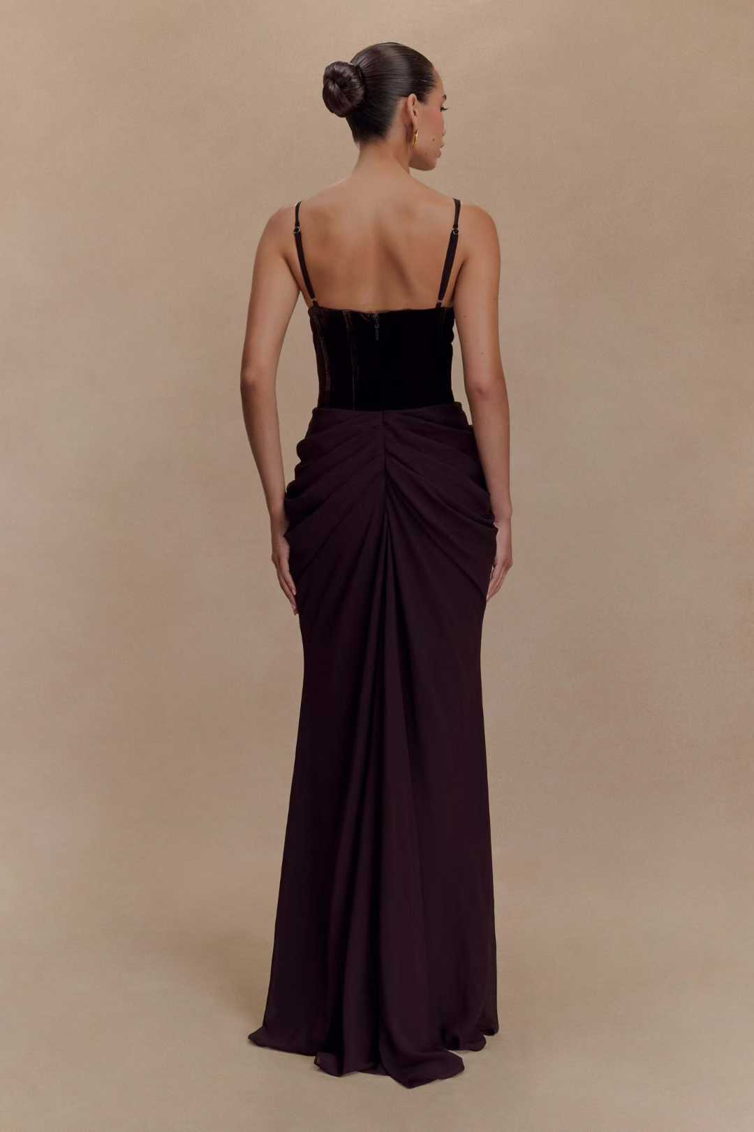 Velvet Corset Dress