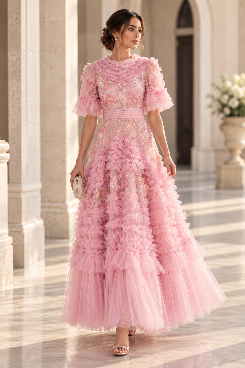 Rosé Rêverie Gown