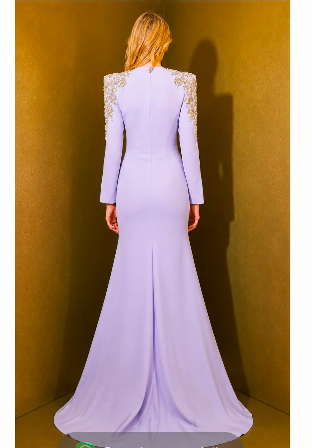 Lilac Majesty Evening Gown
