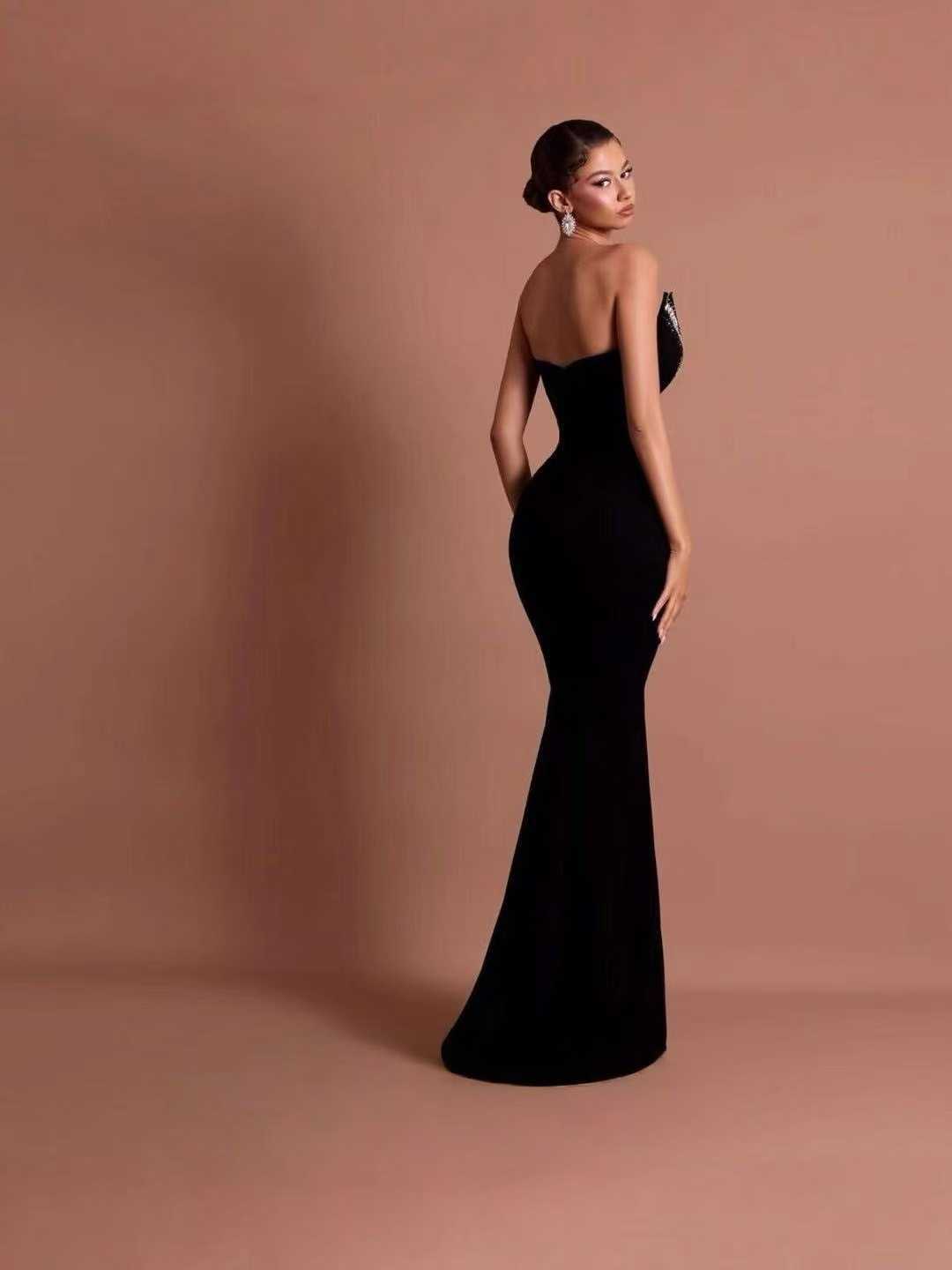 Black Mermaid Dress