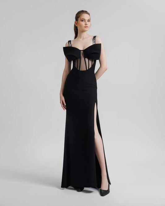 Black Swan Corset Gown