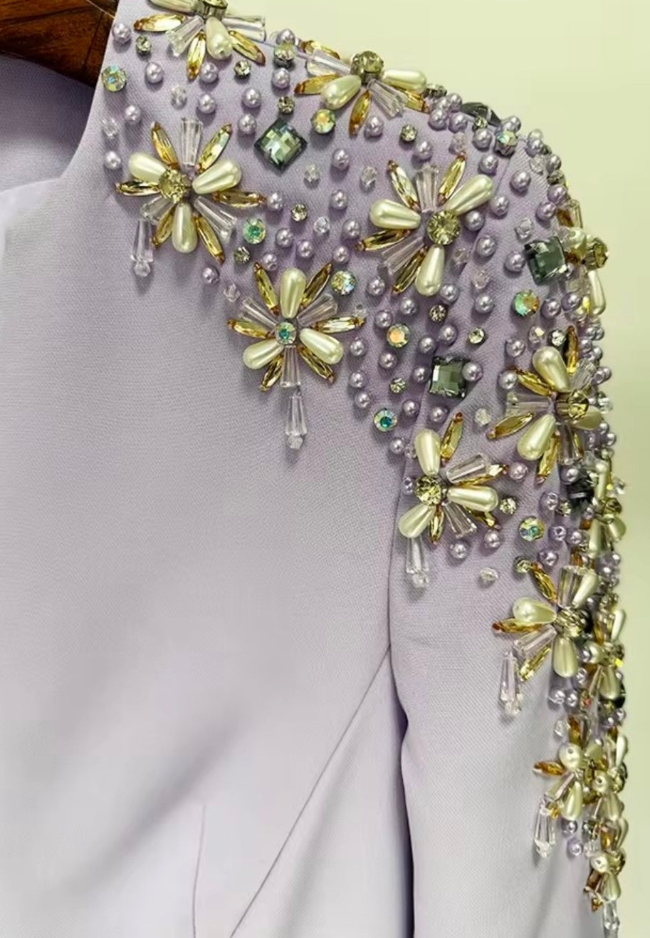 Lilac Majesty Evening Gown