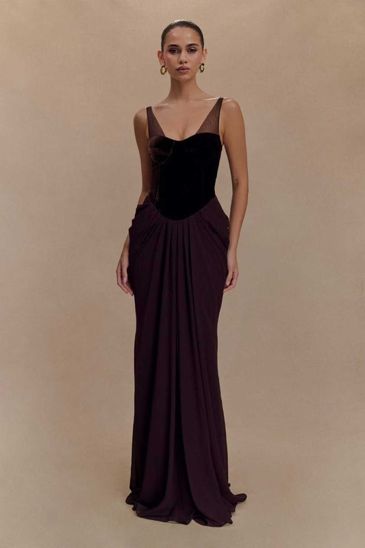 Velvet Corset Dress