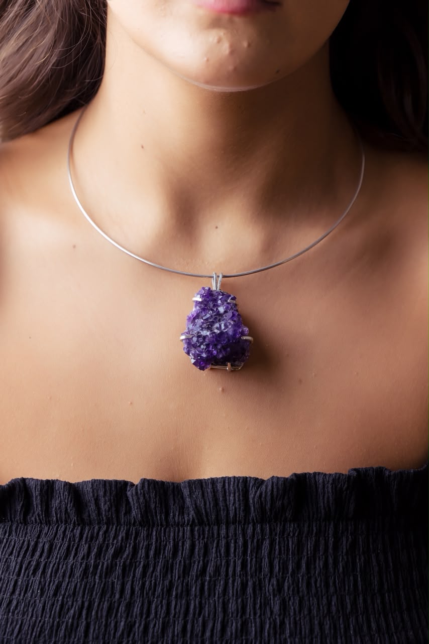 The Amethyst Aura Pendant