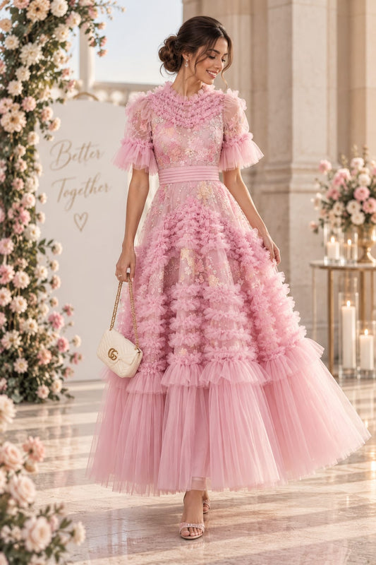 Rosé Rêverie Gown