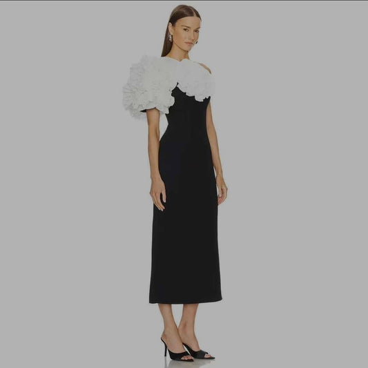 OFF SHOULDER FLORAL DRESS