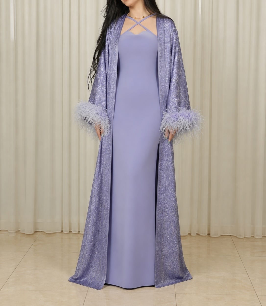 SAE Lilac Abaya