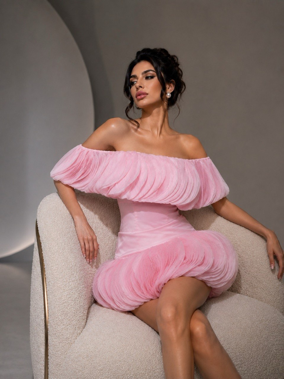 Rose' Bloom Dress
